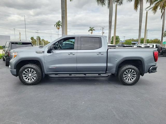 Certified 2021 GMC Sierra 1500 AT4 with VIN 3GTP9EED4MG327905 for sale in Lighthouse Point, FL