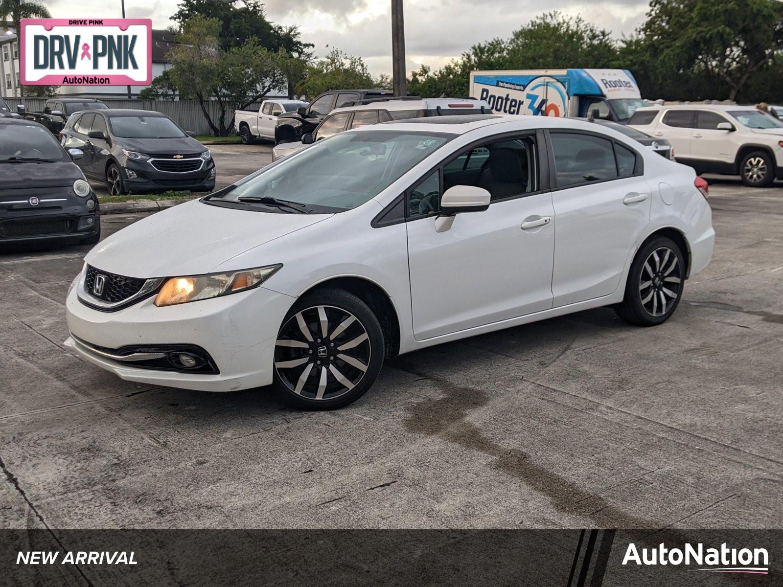 2015 Honda Civic Sedan Vehicle Photo in PEMBROKE PINES, FL 33024-6534