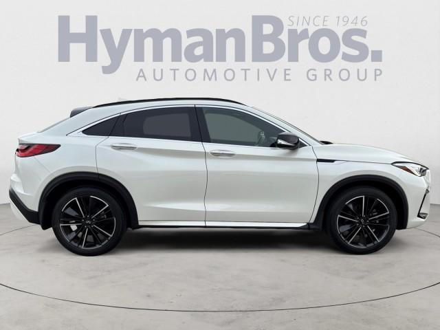Certified 2022 INFINITI QX55 Luxe with VIN 3PCAJ5J3XNF104494 for sale in Midlothian, VA