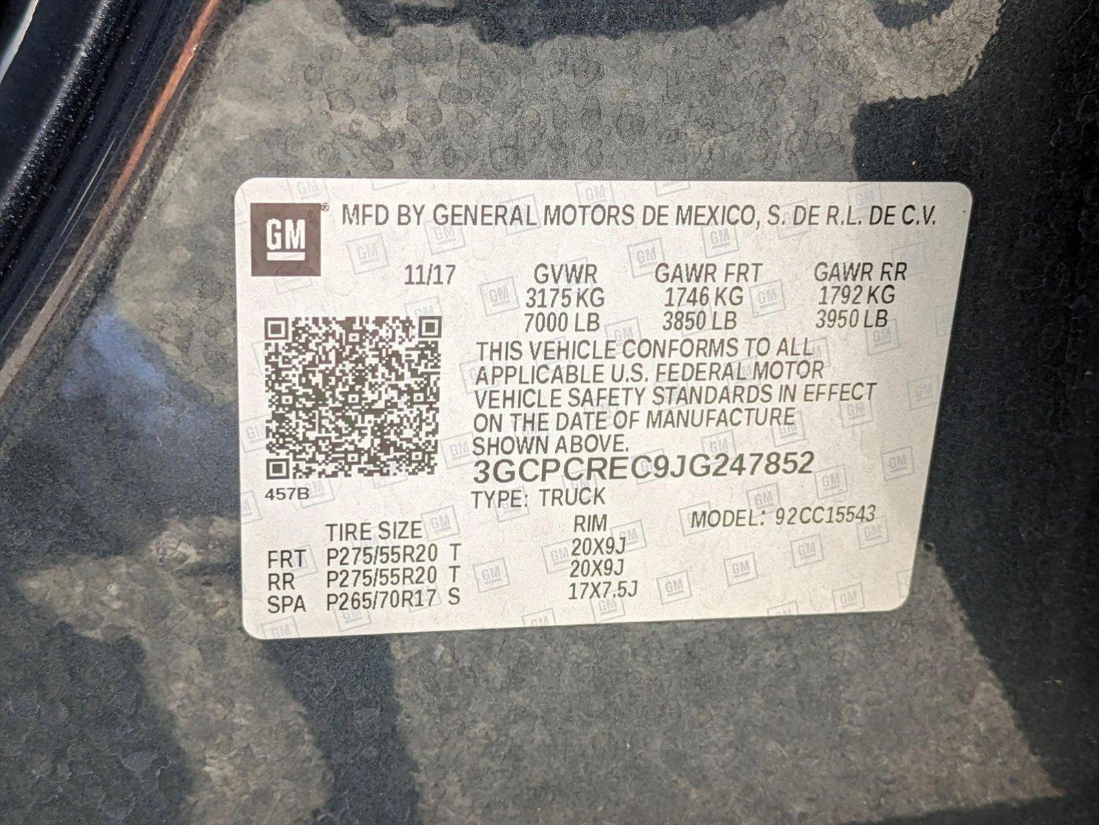 2018 Chevrolet Silverado 1500 Vehicle Photo in ORLANDO, FL 32812-3021