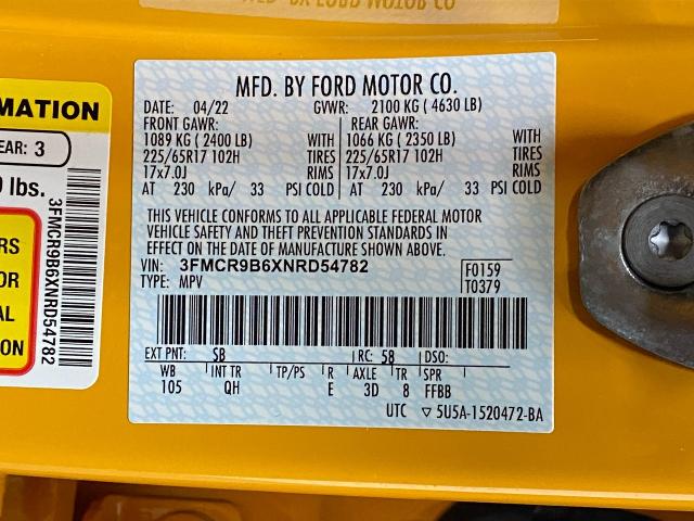 2022 Ford Bronco Sport Vehicle Photo in Appleton, WI 54913