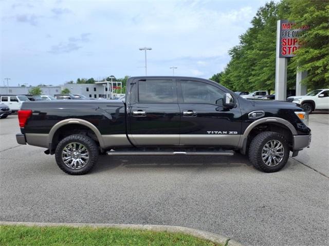 Certified 2019 Nissan Titan XD Platinum Reserve with VIN 1N6BA1F40KN534219 for sale in Clarksville, TN