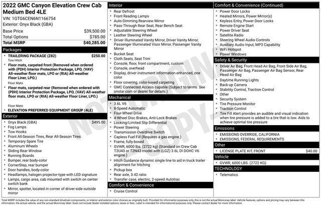 2022 GMC Canyon Vehicle Photo in DANBURY, CT 06810-5034