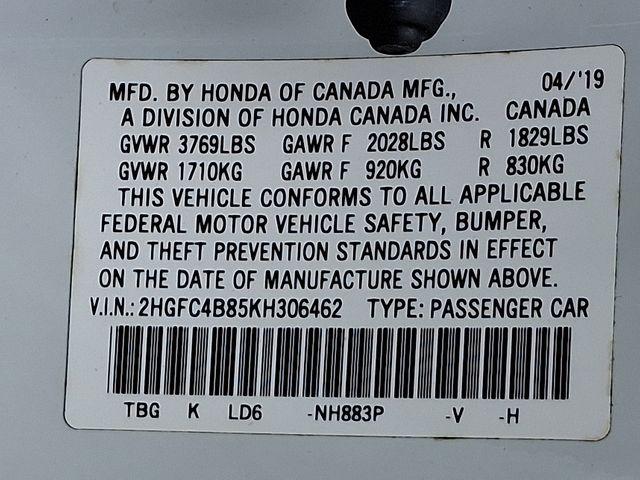 2019 Honda Civic Vehicle Photo in DANBURY, CT 06810-5034