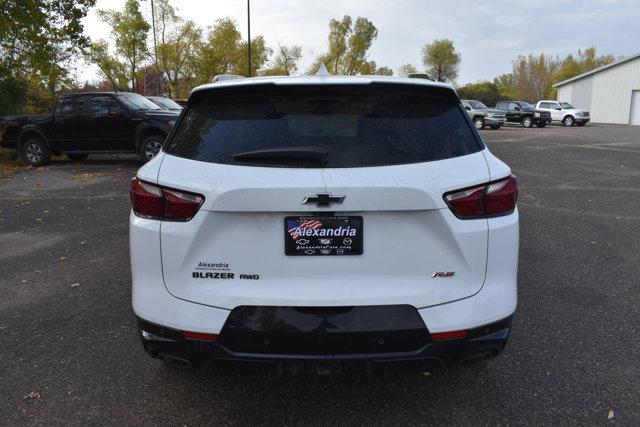 Used 2019 Chevrolet Blazer RS with VIN 3GNKBJRSXKS567705 for sale in Alexandria, Minnesota