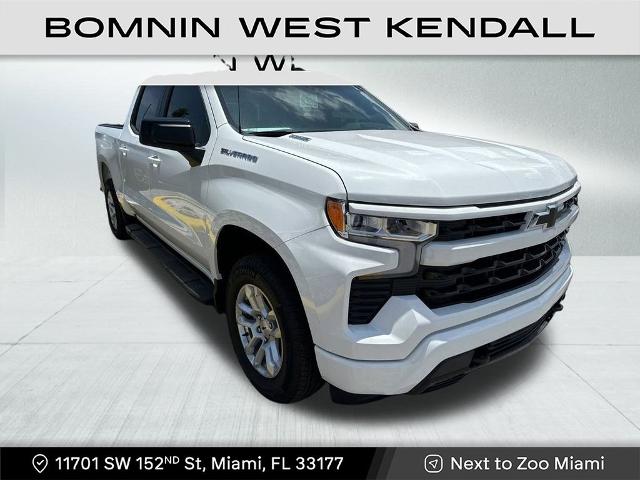 Used 2024 Chevrolet Silverado 1500 RST with VIN 1GCPADE80RZ228042 for sale in Miami, FL