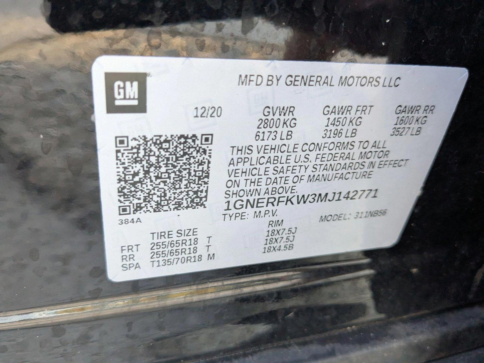 2021 Chevrolet Traverse Vehicle Photo in MIAMI, FL 33134-2699