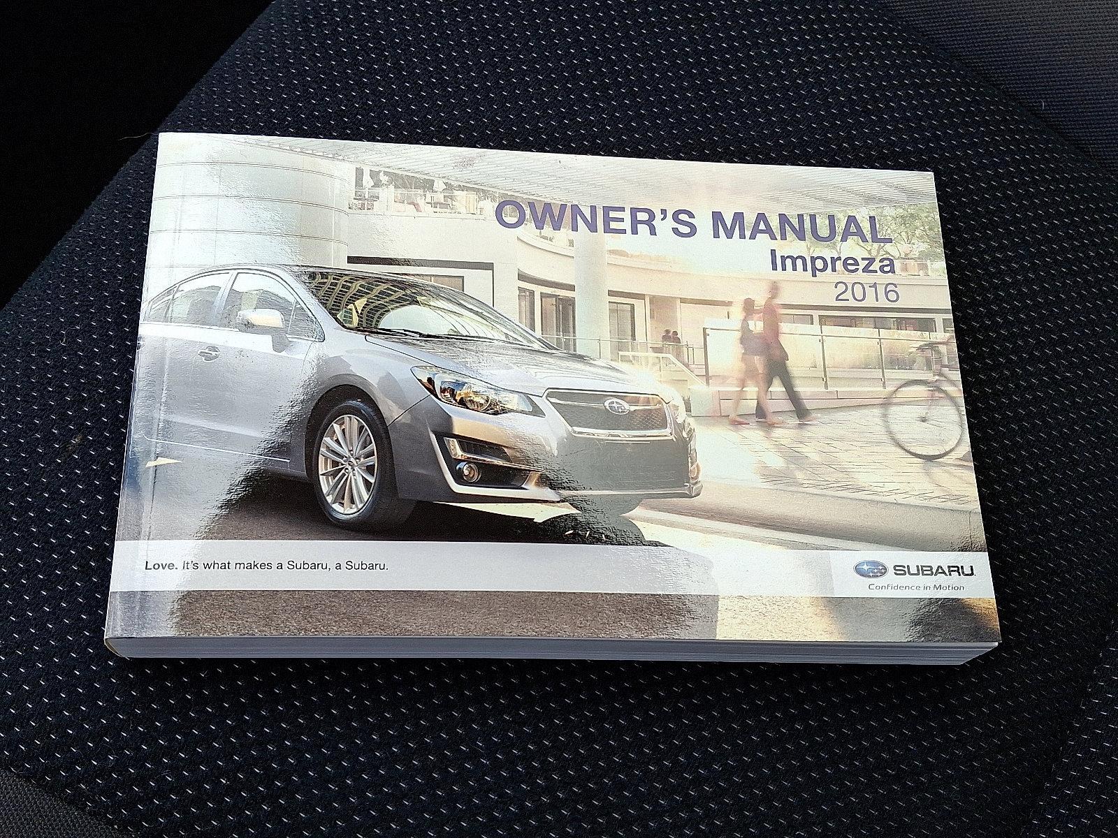 2016 Subaru Impreza Sedan Vehicle Photo in BETHLEHEM, PA 18017