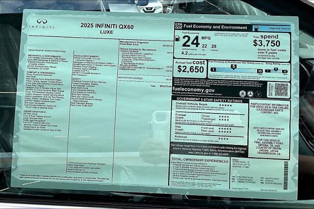 2025 INFINITI QX60 Vehicle Photo in Grapevine, TX 76051