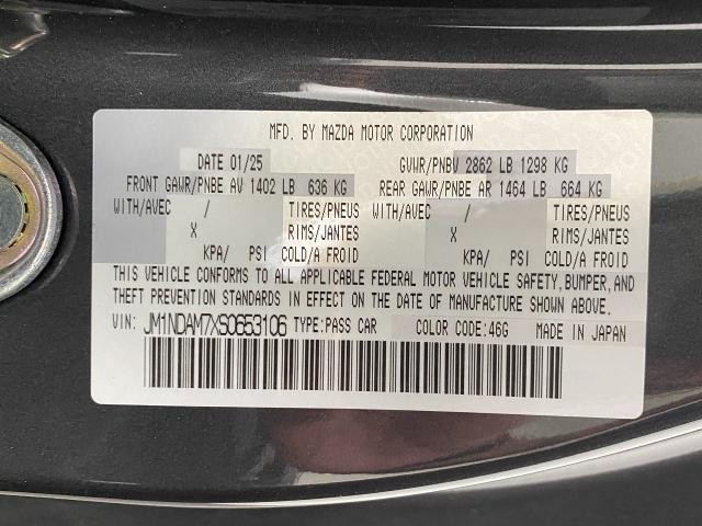2025 Mazda MX-5 Miata RF Vehicle Photo in Appleton, WI 54913