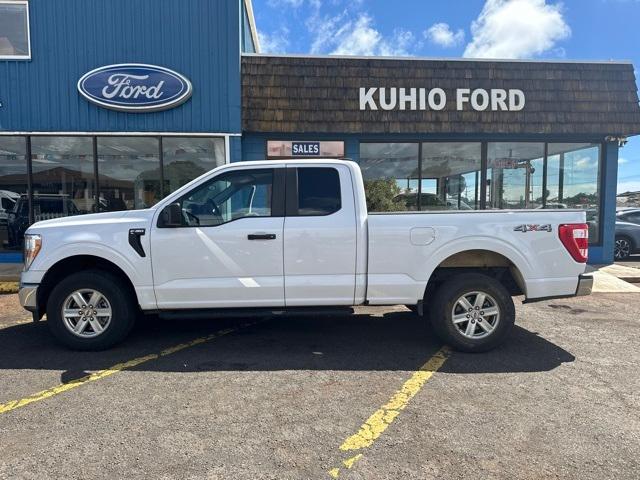 Used 2021 Ford F-150 XL with VIN 1FTEX1EP0MKD23214 for sale in Lihue, HI