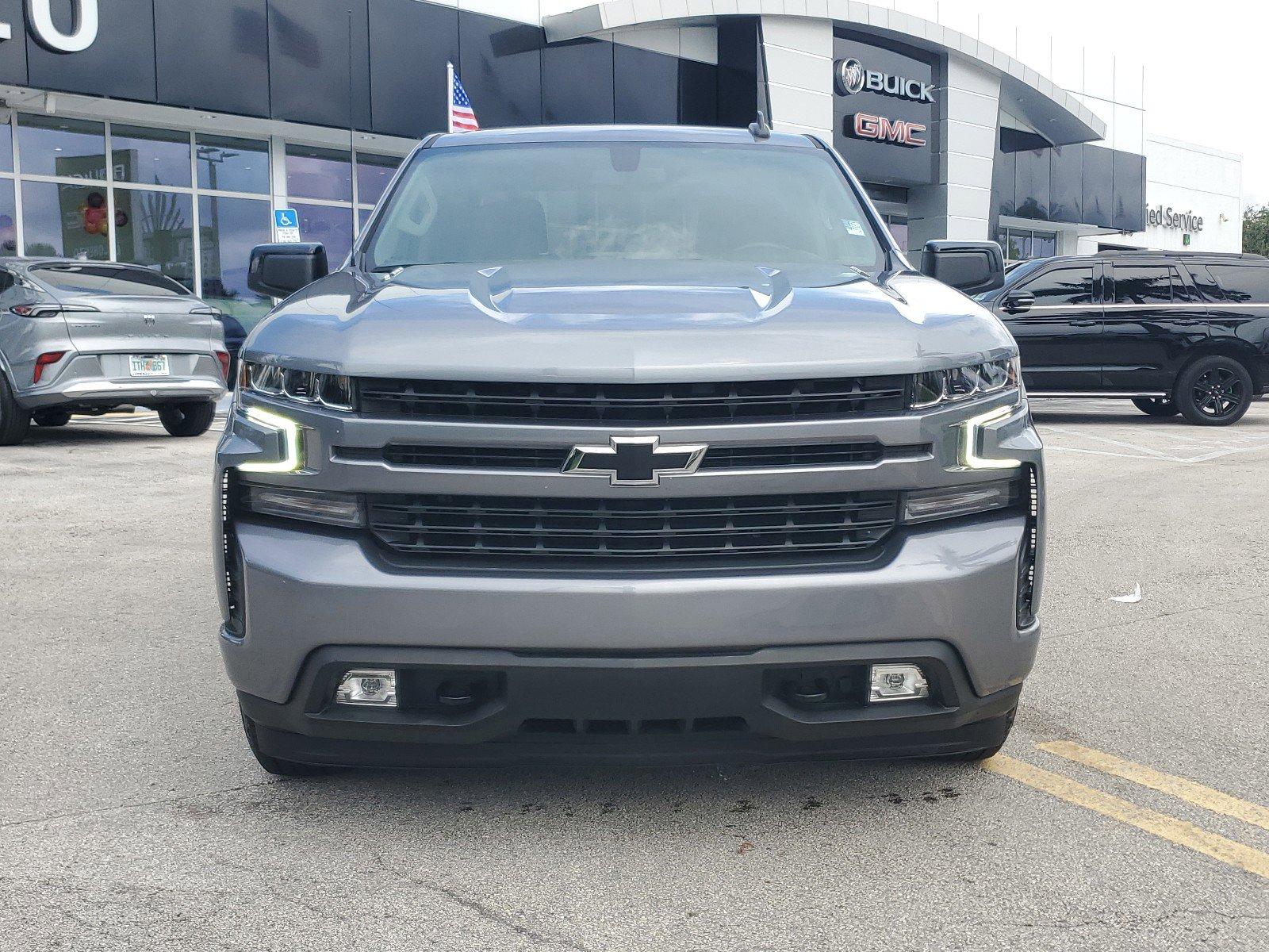 Used 2022 Chevrolet Silverado 1500 Limited RST with VIN 1GCPWDET0NZ184222 for sale in Homestead, FL