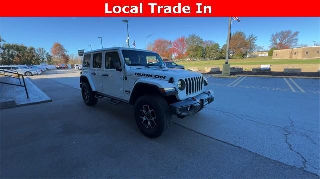 Used 2020 Jeep Wrangler Unlimited Rubicon with VIN 1C4HJXFG4LW108734 for sale in Saint Louis, MO