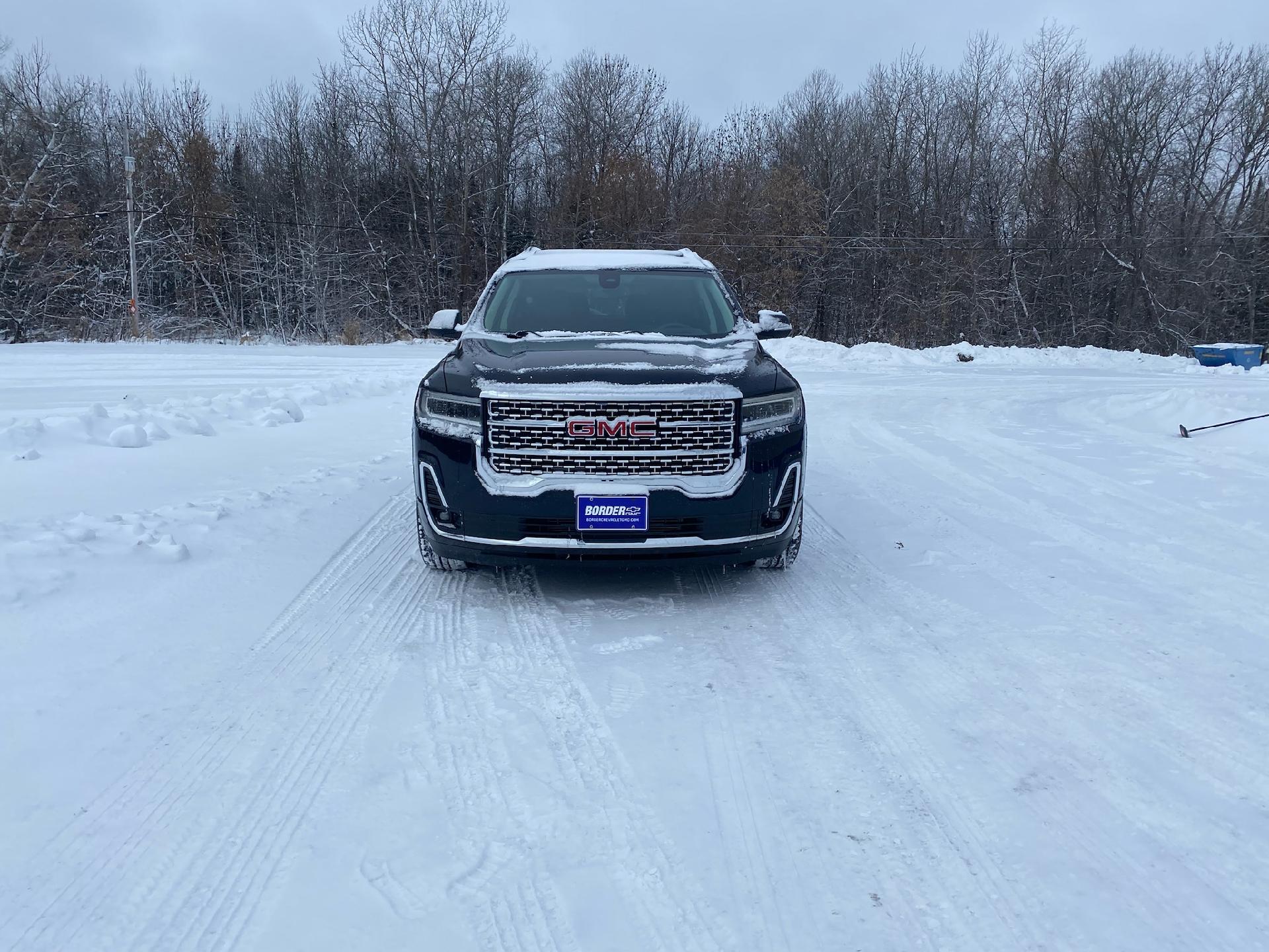 Used 2021 GMC Acadia Denali with VIN 1GKKNXLS1MZ147854 for sale in International Falls, Minnesota