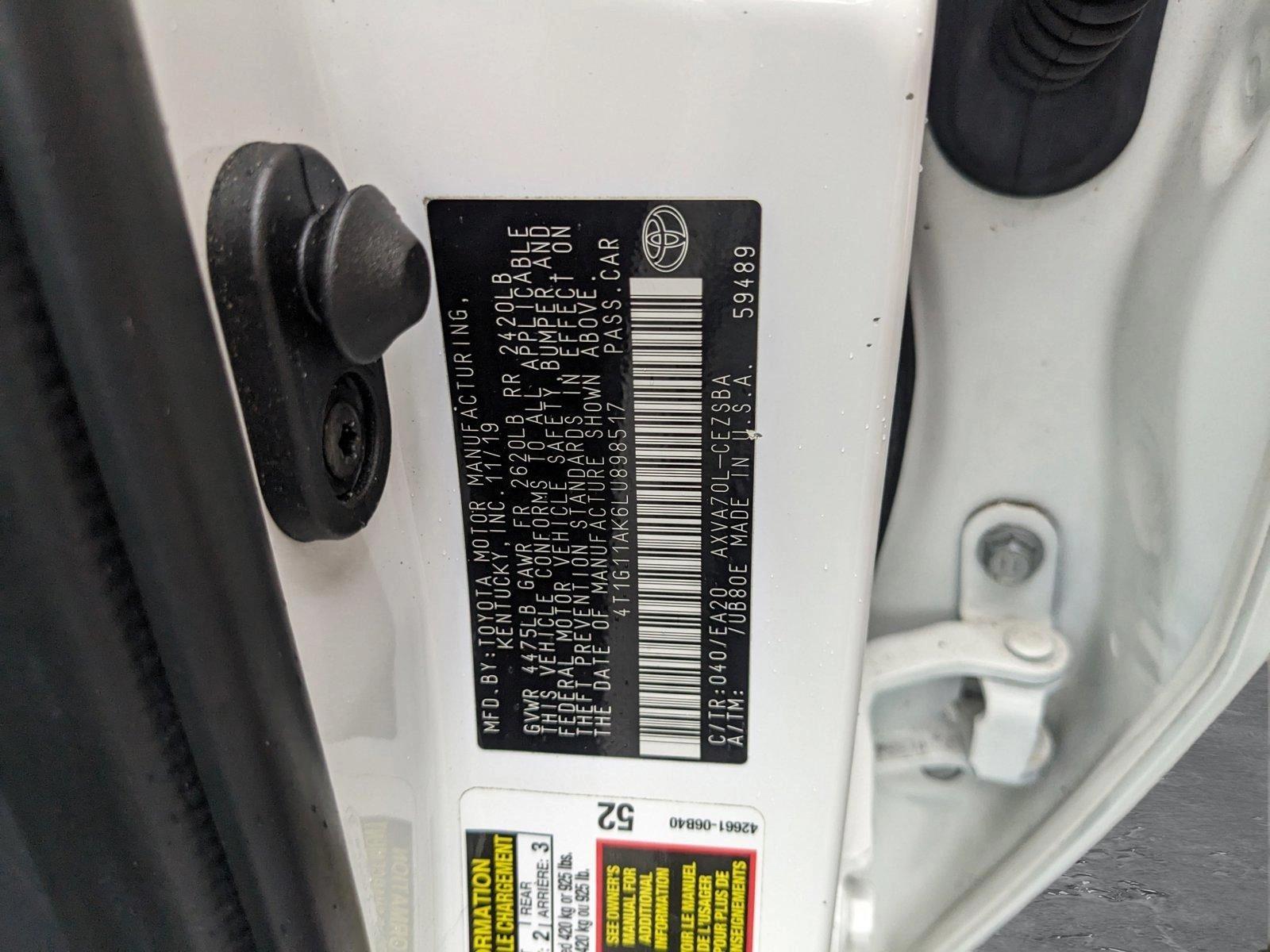 2020 Toyota Camry Vehicle Photo in Sanford, FL 32771