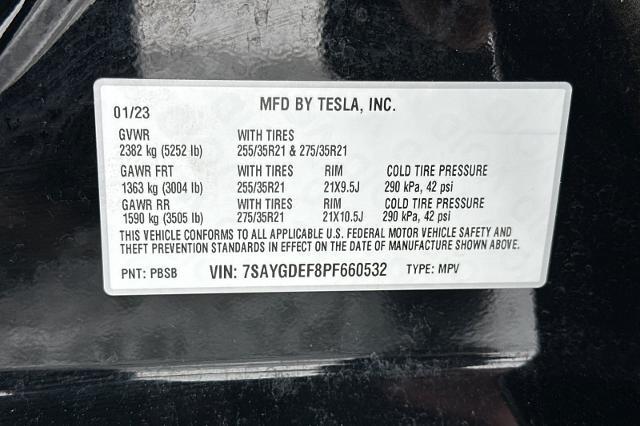 2023 Tesla Model Y Vehicle Photo in SPOKANE, WA 99202-2191