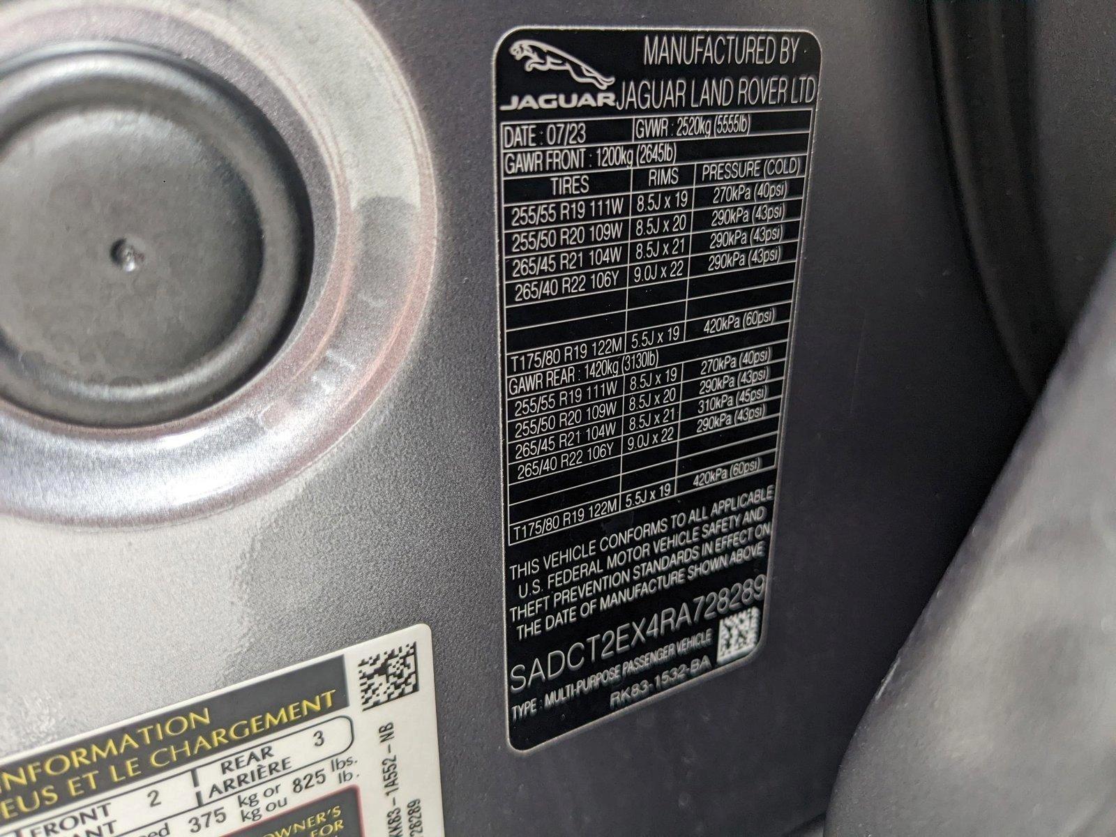 2024 Jaguar F-PACE Vehicle Photo in Pompano Beach, FL 33064