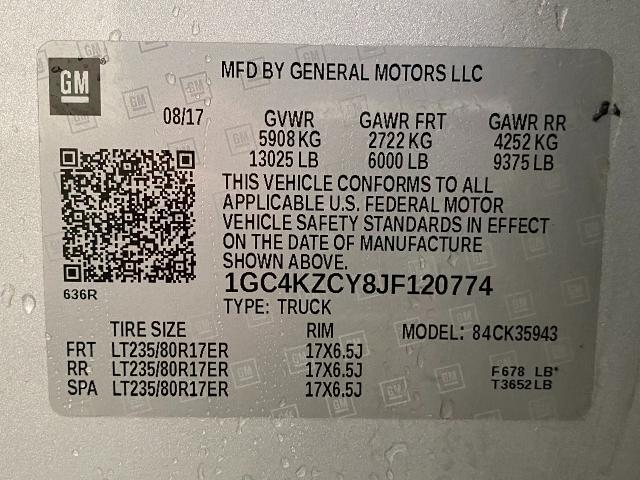 2018 Chevrolet Silverado 3500 HD Vehicle Photo in OSHKOSH, WI 54904-7811