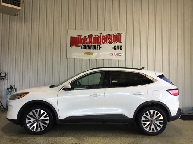 Used 2020 Ford Escape Titanium with VIN 1FMCU9J98LUB16932 for sale in Logansport, IN