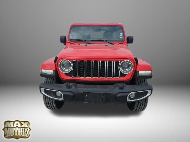 Used 2024 Jeep Wrangler 4-Door Sahara with VIN 1C4PJXEN8RW156113 for sale in Nevada, MO