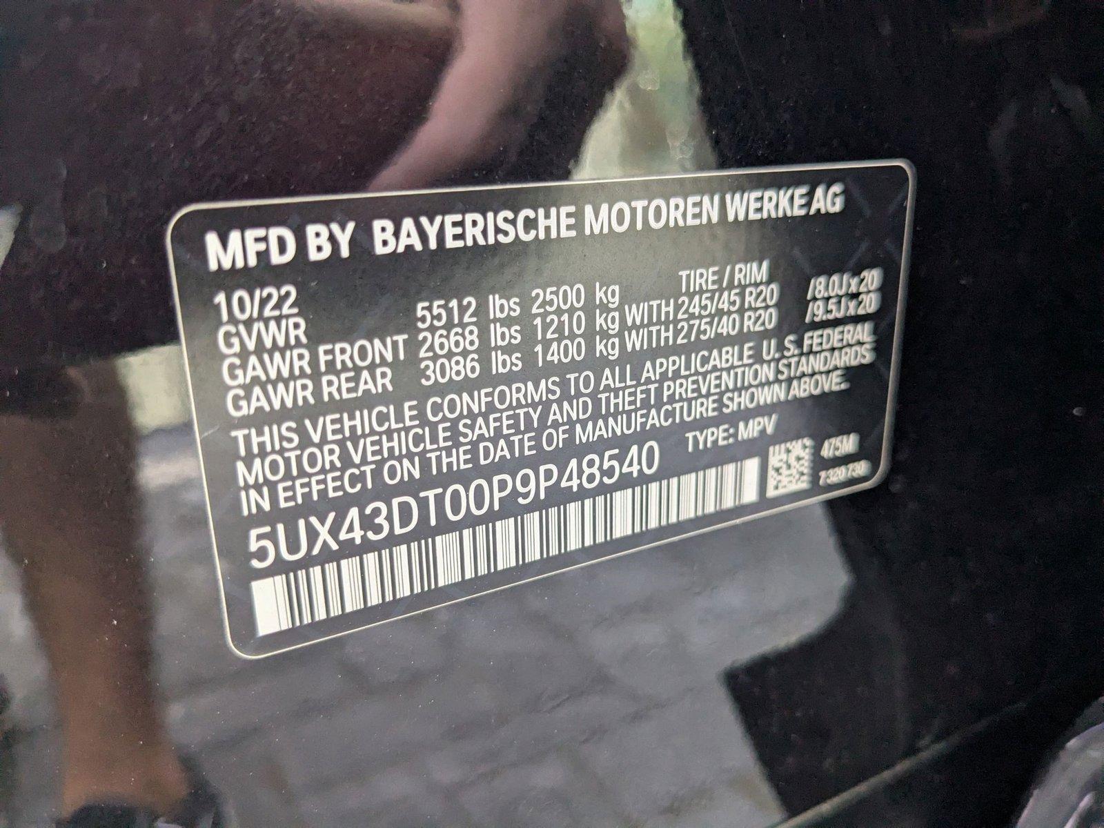 2023 BMW X4 M40i Vehicle Photo in Pompano Beach, FL 33064