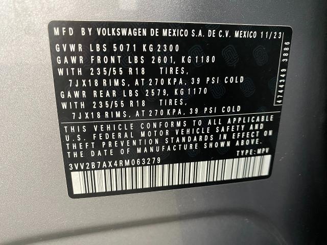 2024 Volkswagen Tiguan Vehicle Photo in Appleton, WI 54913