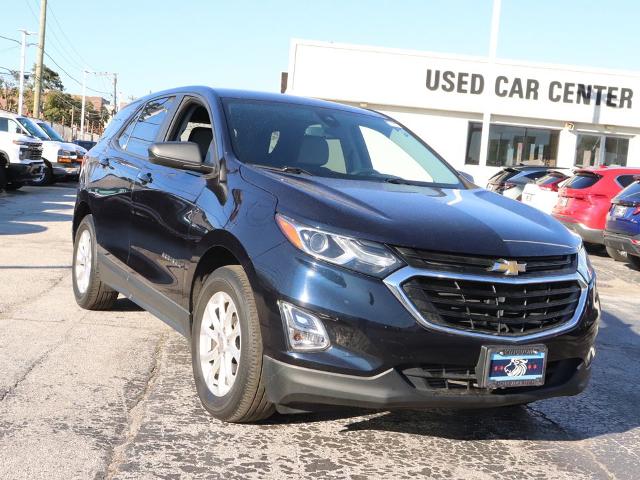 Used 2020 Chevrolet Equinox LS with VIN 3GNAXSEVXLS628829 for sale in Chicago, IL