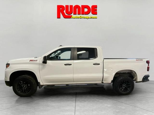 Certified 2022 Chevrolet Silverado 1500 Custom with VIN 3GCPDCED2NG636146 for sale in Platteville, WI