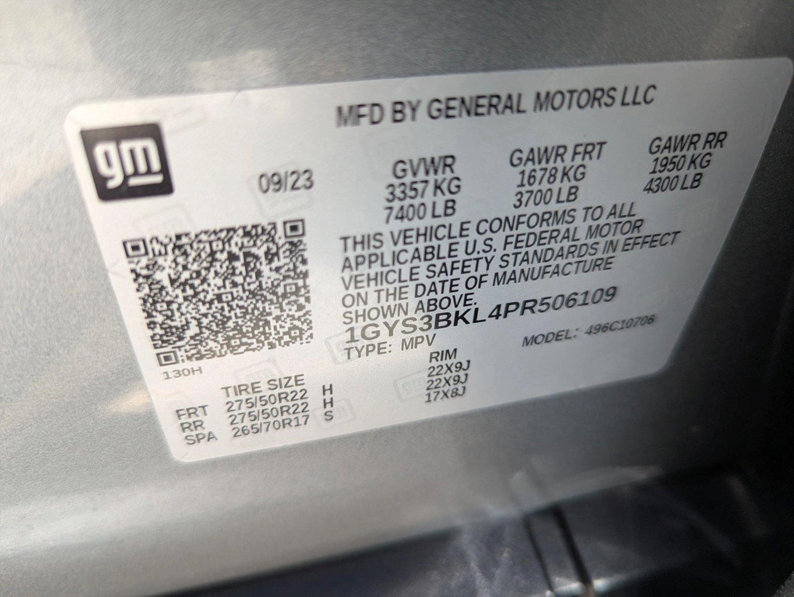 2023 Cadillac Escalade Vehicle Photo in CORPUS CHRISTI, TX 78412-4902
