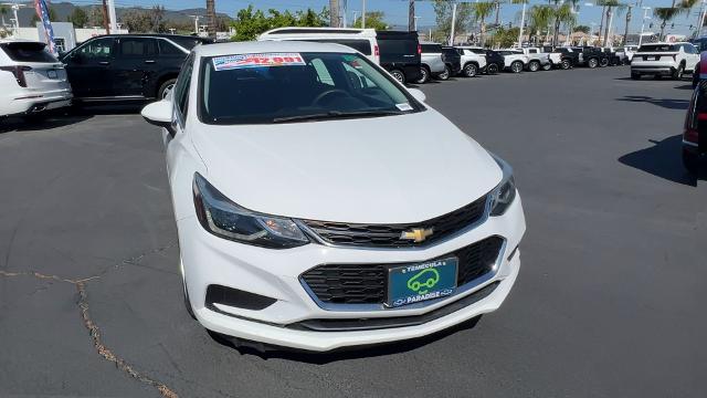 Used 2017 Chevrolet Cruze LT with VIN 3G1BE6SM9HS516092 for sale in Temecula, CA