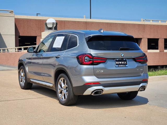 2024 BMW X3 xDrive30i Vehicle Photo in PLANO, TX 75024
