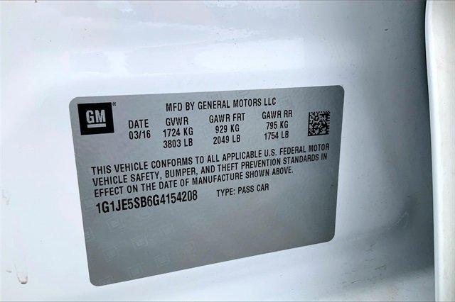 2016 Chevrolet Sonic Vehicle Photo in KANSAS CITY, MO 64114-4502