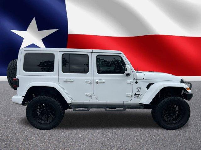 Used 2021 Jeep Wrangler Unlimited High Altitude with VIN 1C4HJXEG4MW599972 for sale in Jersey Village, TX