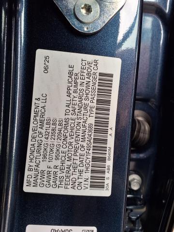 2025 Honda Accord Sedan Vehicle Photo in Oshkosh, WI 54904