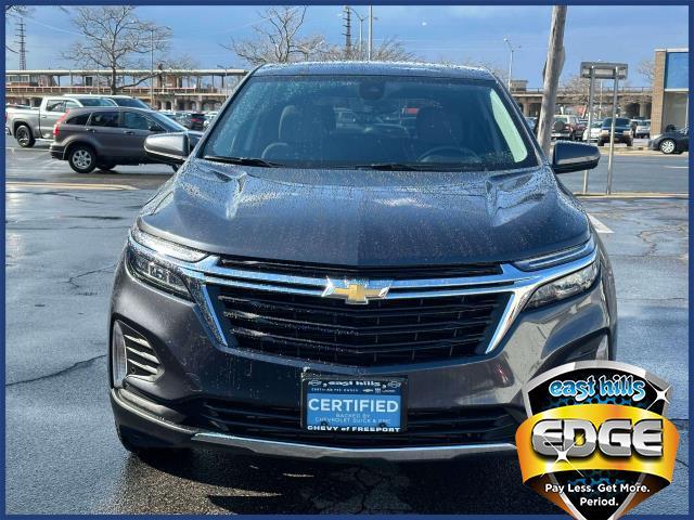 Certified 2022 Chevrolet Equinox LT with VIN 2GNAXKEV3N6116315 for sale in Freeport, NY