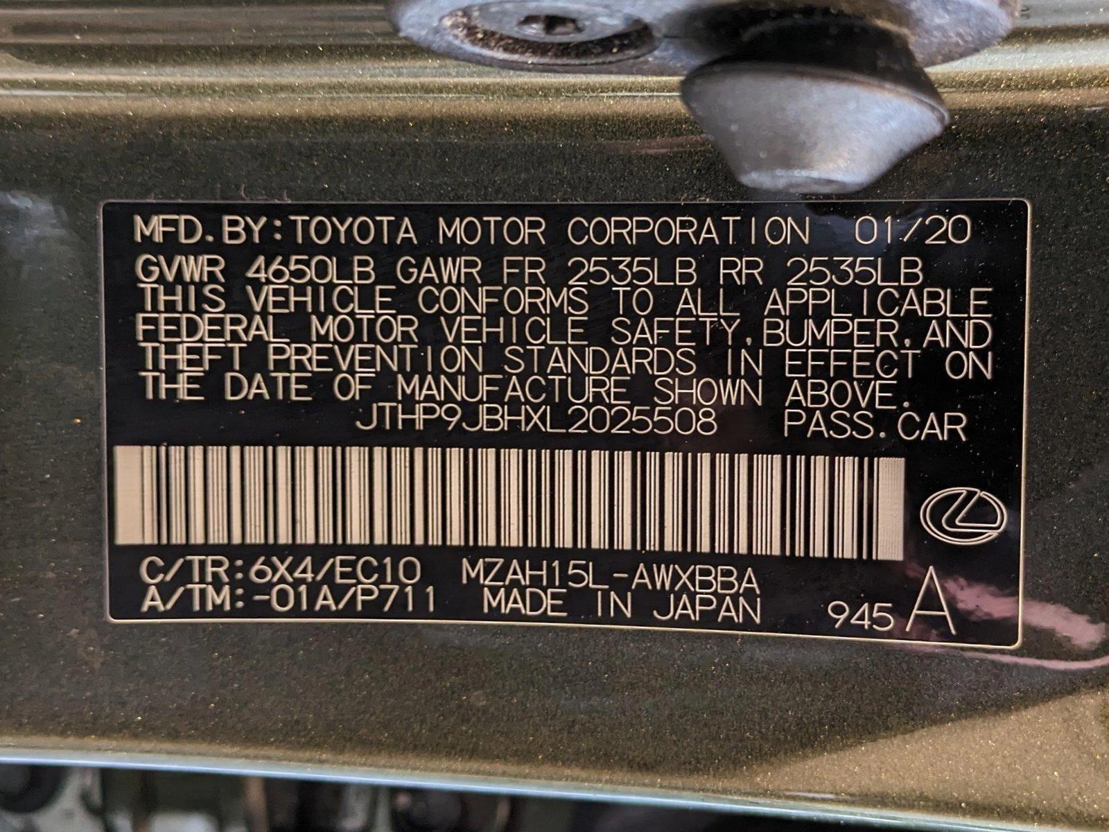 2020 Lexus UX 250h Vehicle Photo in Las Vegas, NV 89149