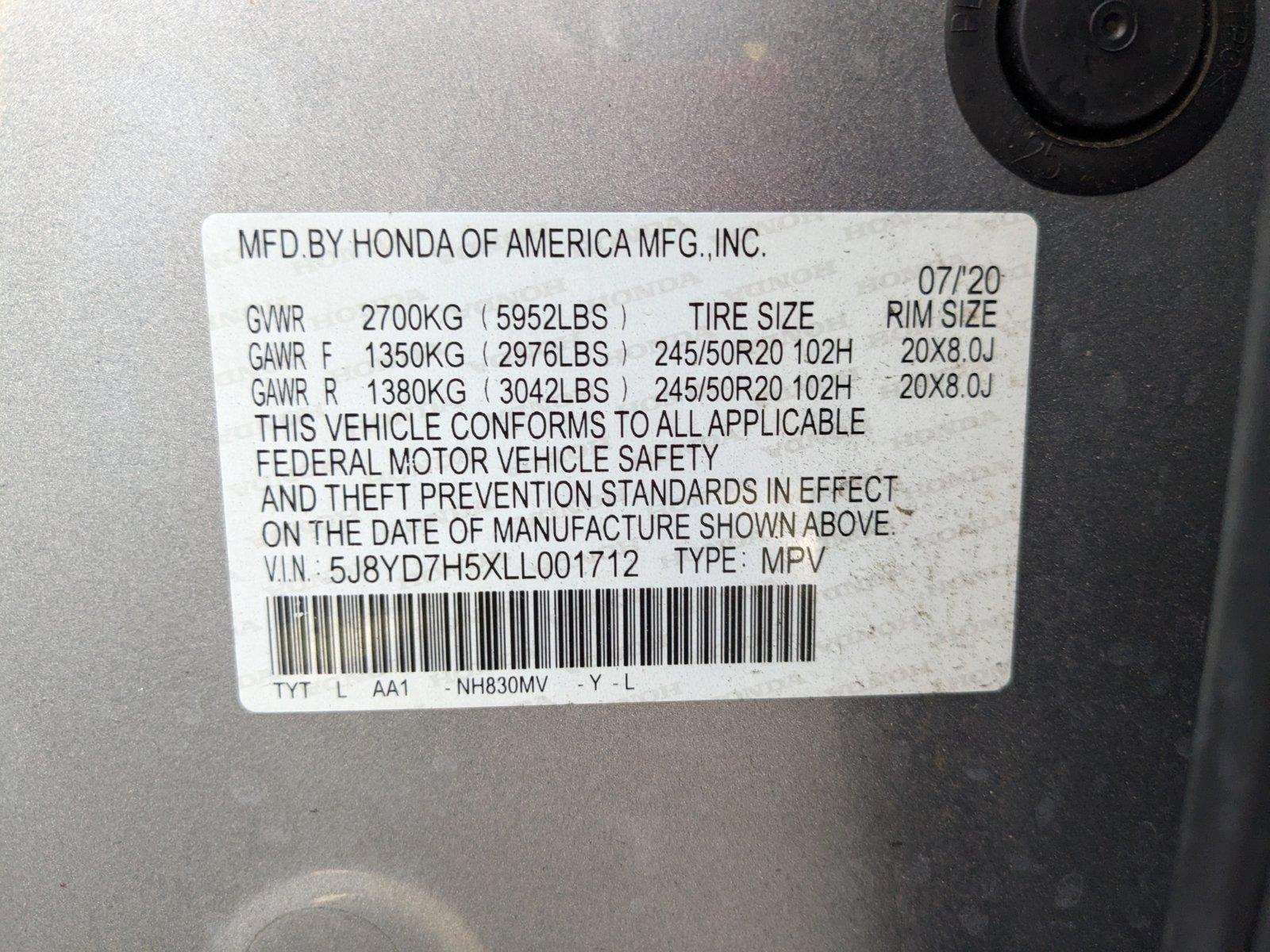 2020 Acura MDX Vehicle Photo in Sanford, FL 32771