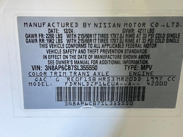 2025 Nissan Kicks Vehicle Photo in Tulsa, OK 74129