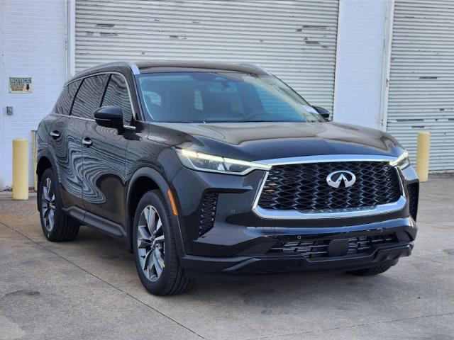 Certified 2025 INFINITI QX60 LUXE with VIN 5N1AL1FR0SC339118 for sale in Dallas, TX
