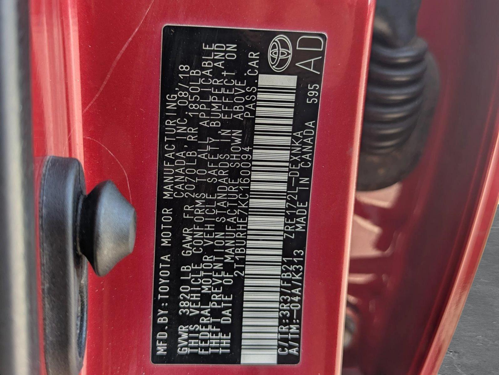 2019 Toyota Corolla Vehicle Photo in Ft. Myers, FL 33907