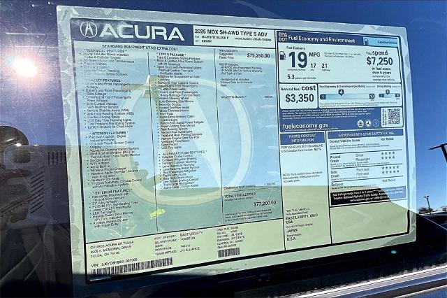 2025 Acura MDX Vehicle Photo in Tulsa, OK 74145