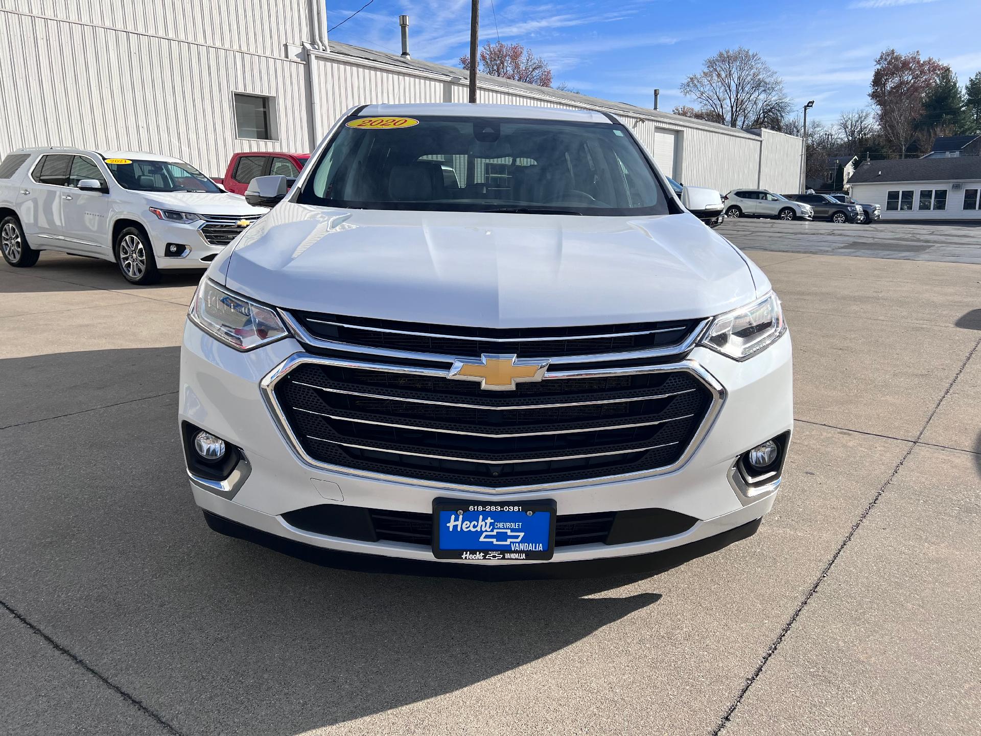 Used 2020 Chevrolet Traverse Premier with VIN 1GNERKKW2LJ230542 for sale in Vandalia, IL