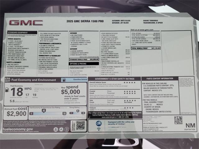 2025 GMC Sierra 1500 Vehicle Photo in PRESCOTT, AZ 86305-3700