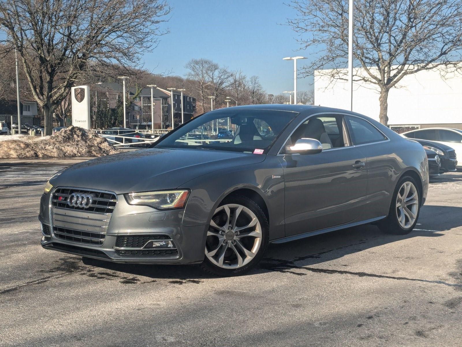 2013 Audi S5 Vehicle Photo in Towson, MD 21204