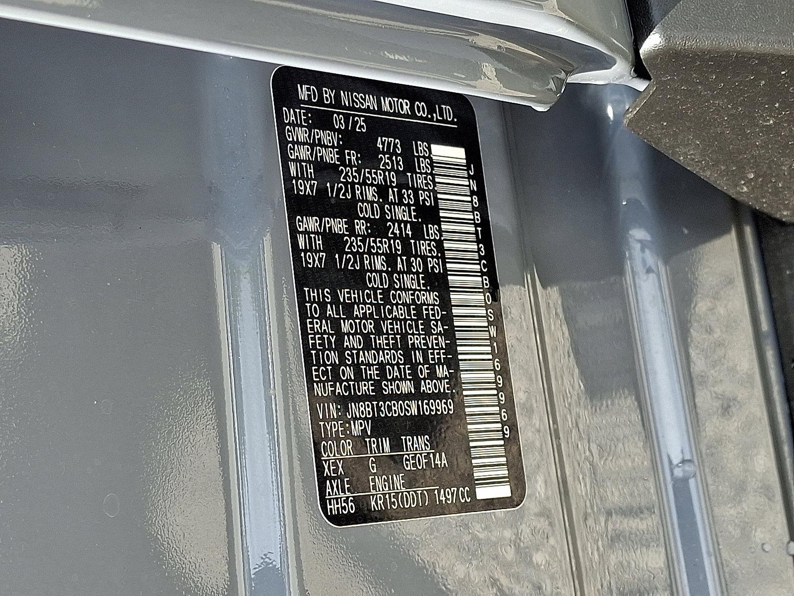 2025 Nissan Rogue Vehicle Photo in Jenkintown, PA 19046