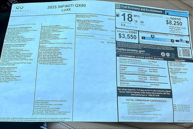 2025 INFINITI QX80 Vehicle Photo in Grapevine, TX 76051
