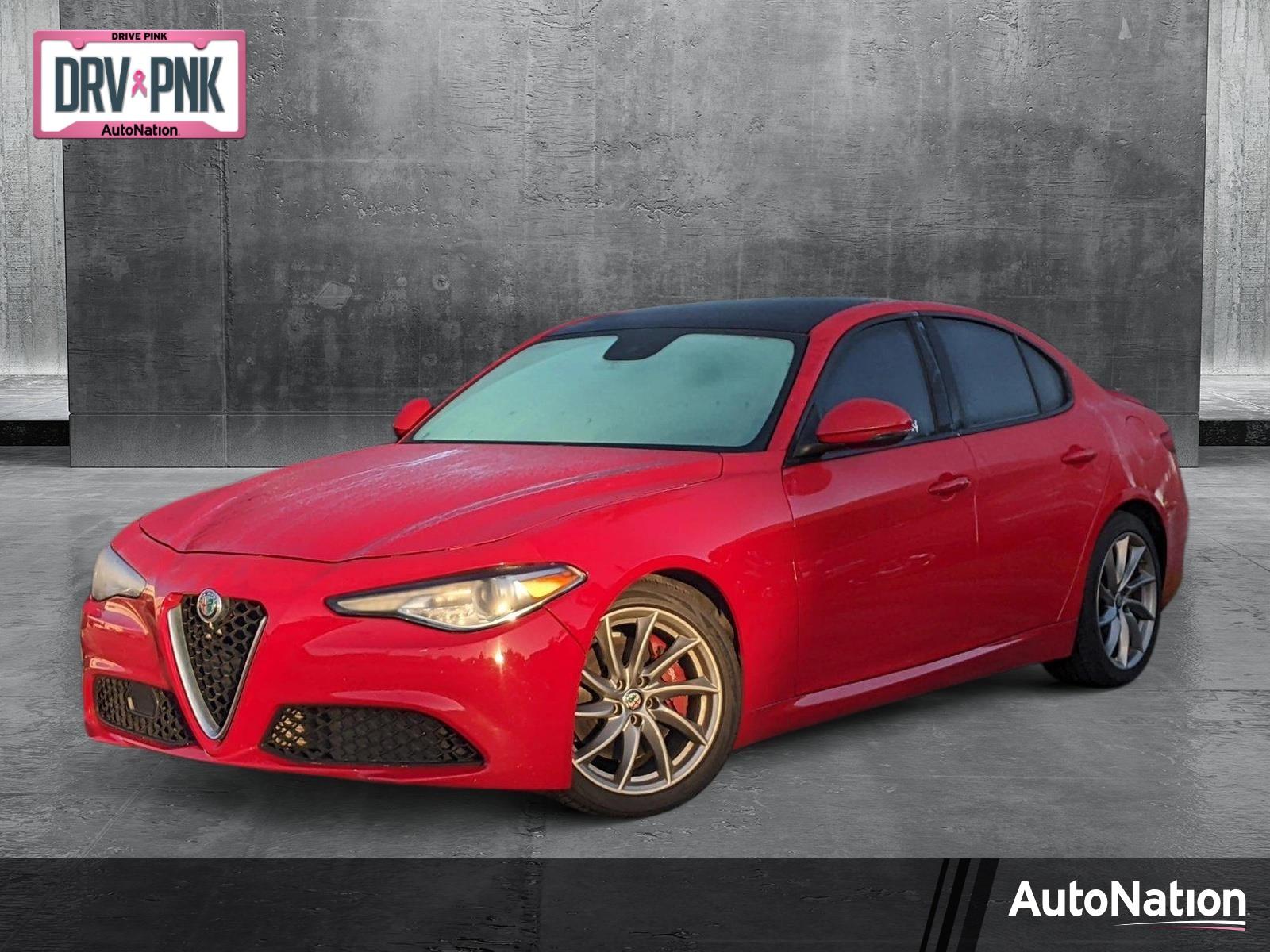 2018 Alfa Romeo Giulia Vehicle Photo in PEMBROKE PINES, FL 33024-6534