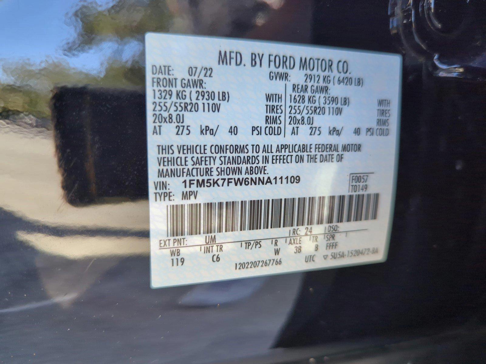 2022 Ford Explorer Vehicle Photo in Margate, FL 33063