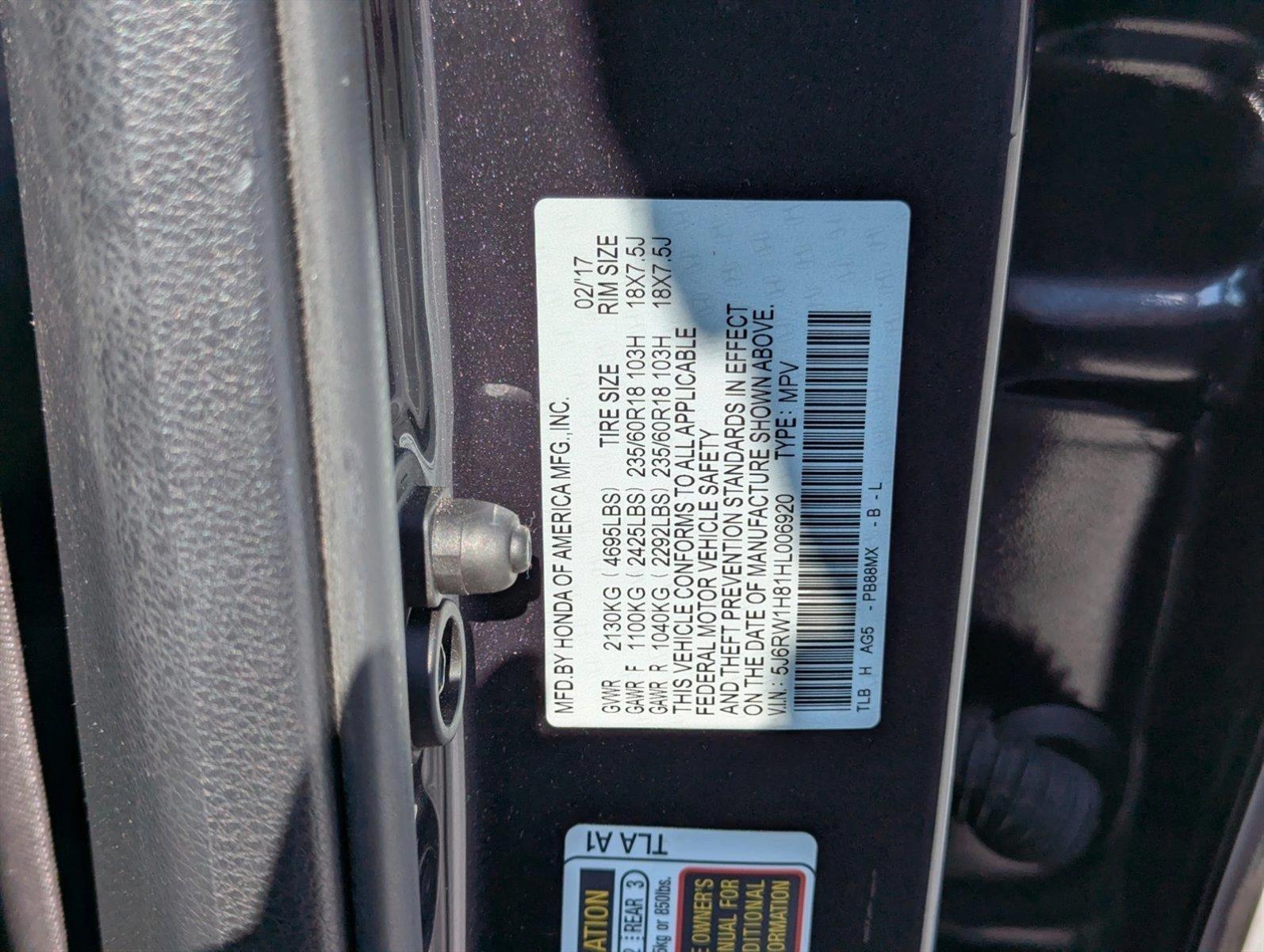 2017 Honda CR-V Vehicle Photo in Ft. Myers, FL 33907