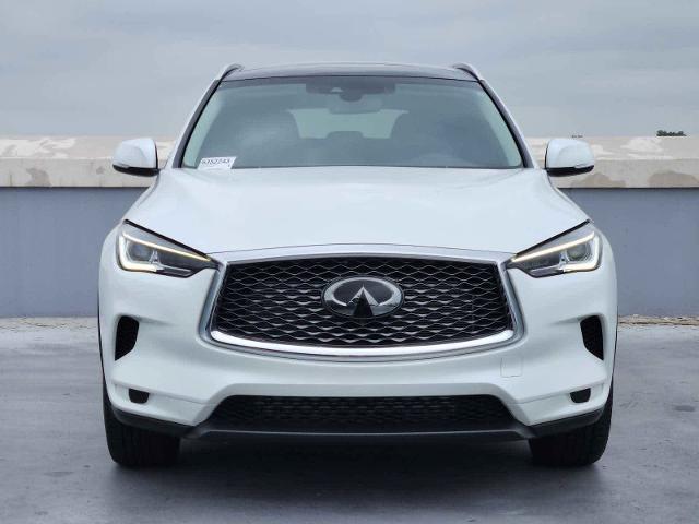 Certified 2023 INFINITI QX50 Luxe with VIN 3PCAJ5BA3PF122495 for sale in Dallas, TX
